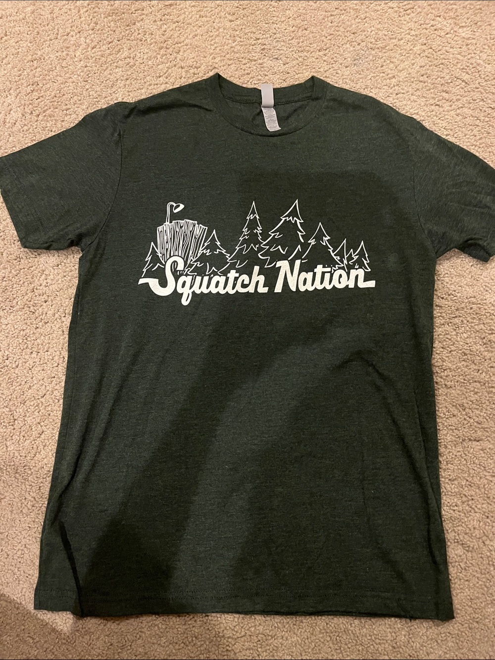 Forest Green Graphic Tee